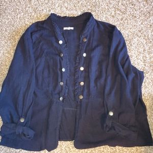 Dark Blue Light Jacket
